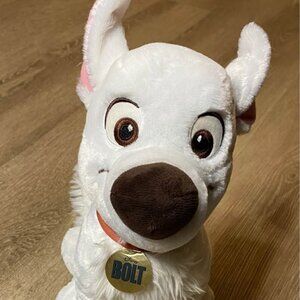 Disney Bolt 12-Inch Plush Stuffed Animal Toy – Soft & Cuddly